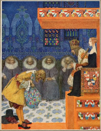 Il compagno di viaggio, da Tales by Hans Christian Andersen, pub. 1911 da Heinrich and Urban Lefler