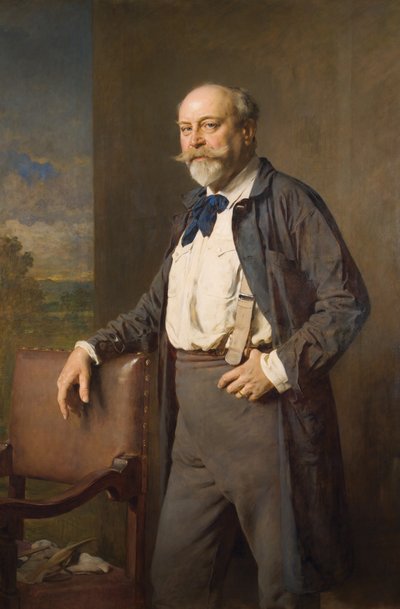 Lo scultore Rudolf Weyr da Heinrich von Angeli