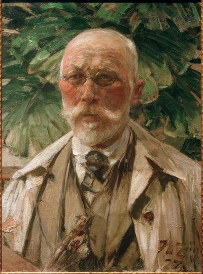 Autoritratto da Heinrich von Zügel