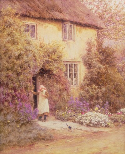 Una porta di cottage da Helen Allingham
