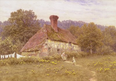 Un cottage vicino a Blackdown, Sussex da Helen Allingham