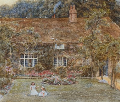 Una casa di campagna da Helen Allingham