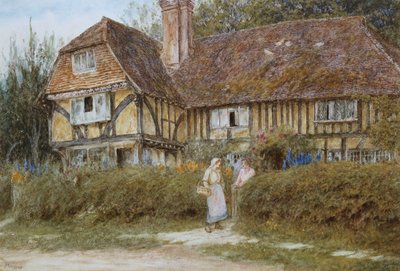 Un cottage del Kent da Helen Allingham