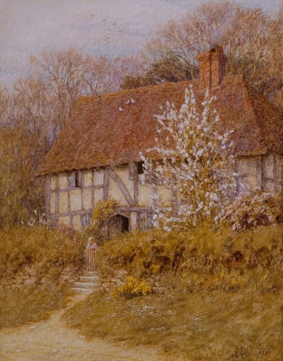 Un cottage nel Surrey da Helen Allingham