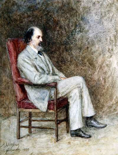 Alfred, Lord Tennyson da Helen Allingham
