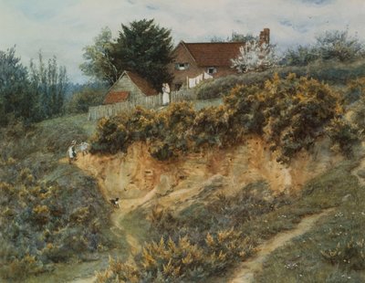 A Sandhills, Witley da Helen Allingham