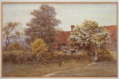 Casa di Blake, Hampstead Heath da Helen Allingham