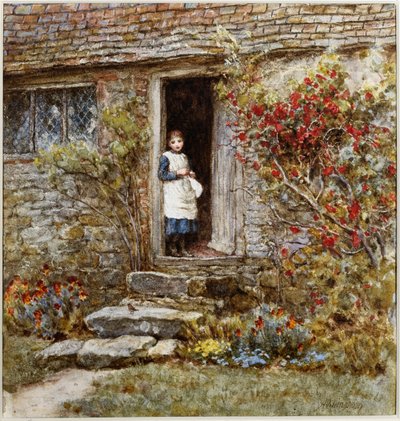 Corcorus Japonica da Helen Allingham