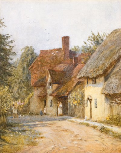 East Hagbourne, Berkshire da Helen Allingham