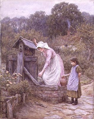 Prendendo acqua da Helen Allingham