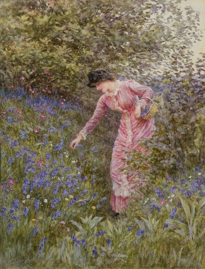 Raccolta di campanule da Helen Allingham