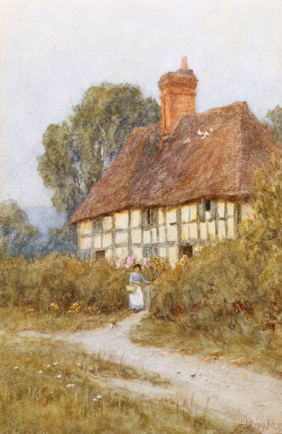 Andare a fare shopping da Helen Allingham