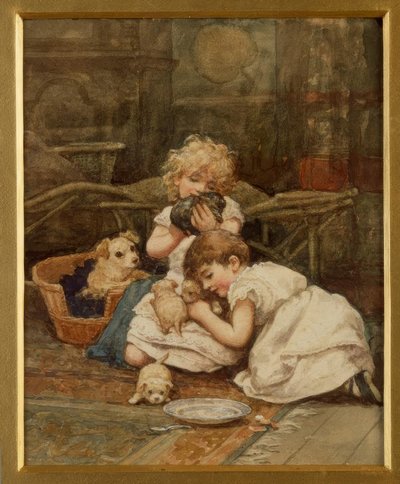 I nuovi animali domestici da Helen Allingham