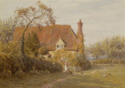 Fattoria Hedges, East End Farm, Pinner da Helen Allingham