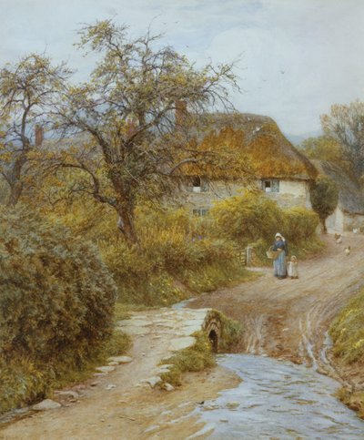 Fattoria sulla Collina, Symondsbury, Dorset da Helen Allingham