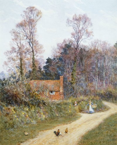 In una corsia di Witley da Helen Allingham