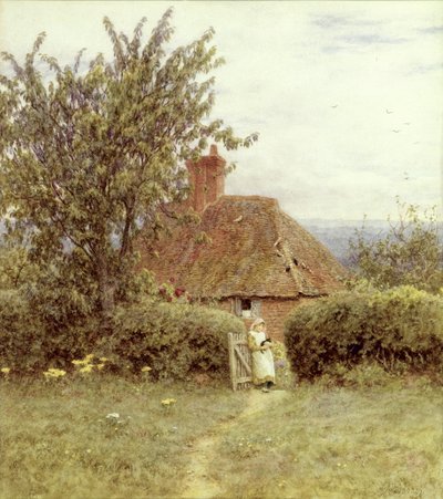 Vicino a Haslemere da Helen Allingham