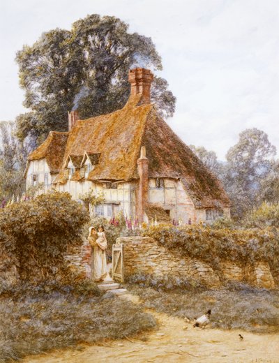 Vicino a Witley, Surrey da Helen Allingham