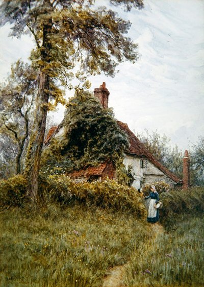 Vecchia fattoria a Pinner da Helen Allingham