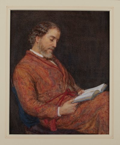 Ritratto di William Allingham da Helen Allingham
