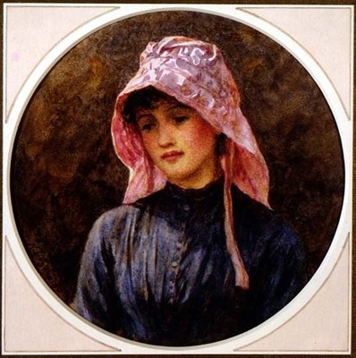 Ritratto di una ragazza da Helen Allingham