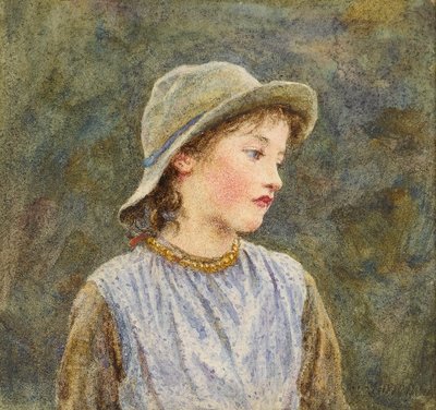Studio di ritratto di Hetty da Helen Allingham