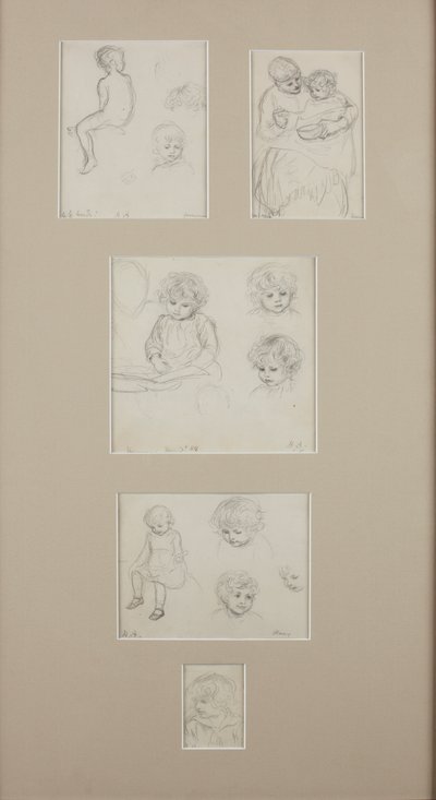 Schizzi di Henry Allingham, c.1884 da Helen Allingham