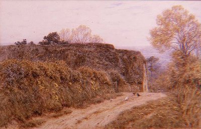 Il vecchio fienile, Beaminster, Dorset da Helen Allingham