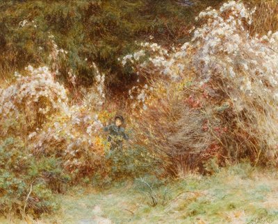Gioia dei viaggiatori: una siepe del Surrey da Helen Allingham