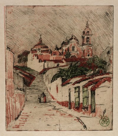 Chiesa di Cuernavaca, Messico da Helen Hyde
