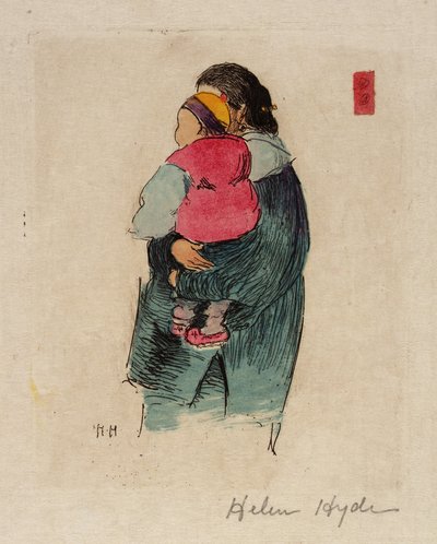 Madre e figlio da Helen Hyde