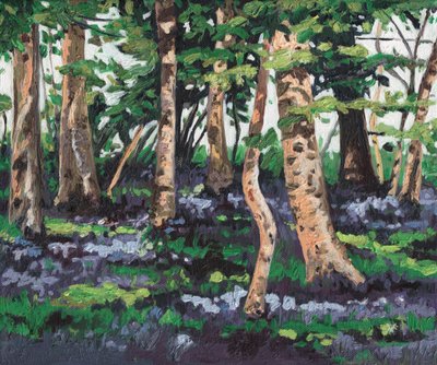 Bosco di campanule, 2009 da Helen White