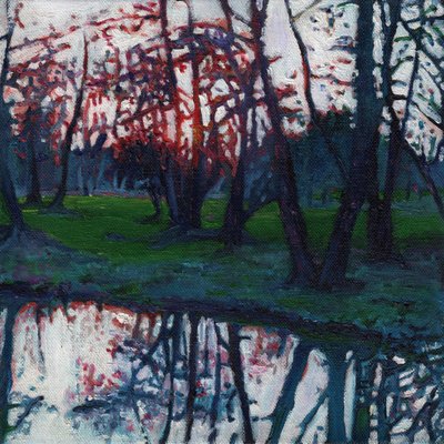 Ultimo bagliore sul prato, 2009 da Helen White