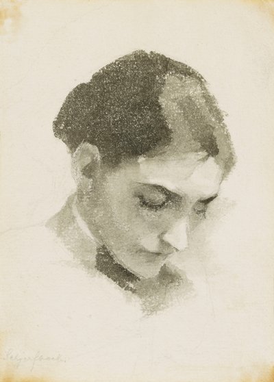 Testa di una donna da Helene Schjerfbeck
