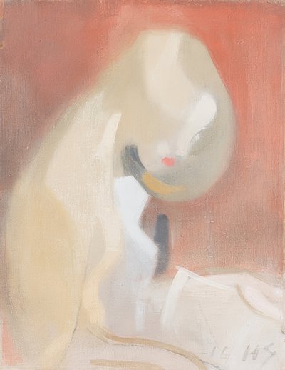 Ragazza con capelli biondi da Helene Schjerfbeck