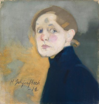 Autoritratto, 1912 da Helene Schjerfbeck