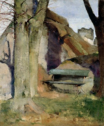 Ombra sul muro da Helene Schjerfbeck