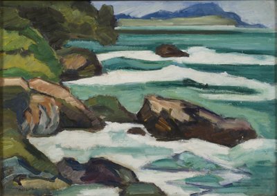 Il frangiflutti mediterraneo da Helmer Osslund