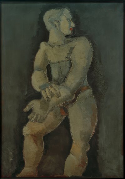 Nudo maschile a grandezza naturale da Helmut Kolle