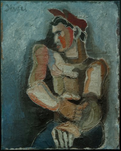 Uomo con berretto da Helmut Kolle