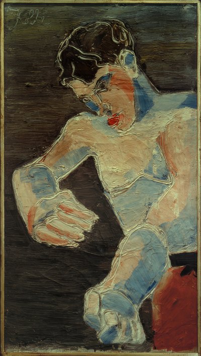 Autoritratto (Giovane pugile) da Helmut Kolle