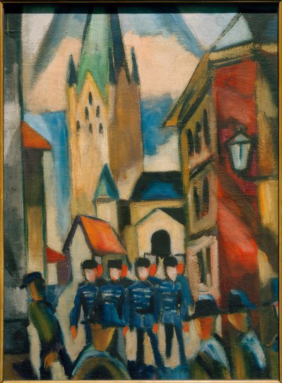 Duomo di Paderborn da Helmuth Macke