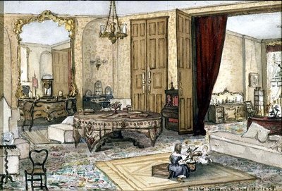 Interno di Salotto da Heloine Stromeyer