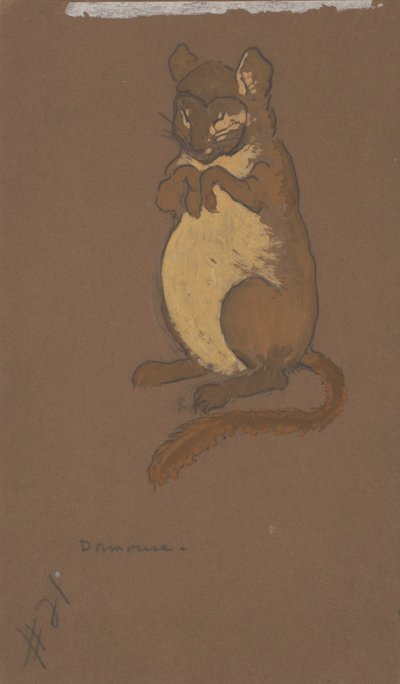 Ghiro (costumi per Alice nel paese delle meraviglie, 1915) da Henderson, William Penhallow