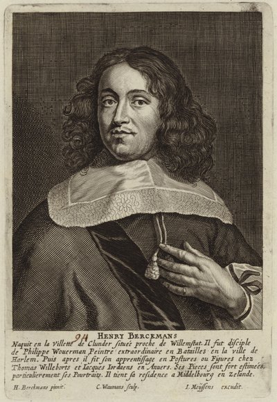 Ritratto di Hendrick Berckman da Hendrick Berckman