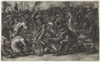 Mutilazione dei corpi dei fratelli De Witt, 1672 da Hendrick Danckerts