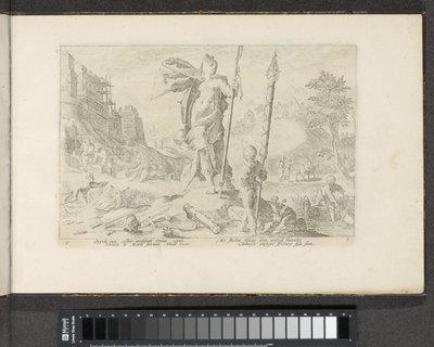 Età del bronzo (serie: Le metamorfosi di Ovidio) da Hendrick Goltzius (workshop of)