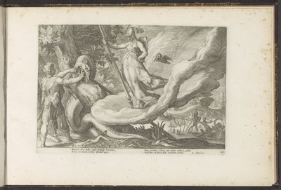 Cadmo semina i denti del drago da Hendrick Goltzius (workshop of)