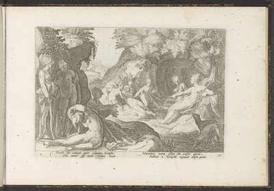 Diana scopre la gravidanza di Callisto da Hendrick Goltzius (workshop of)