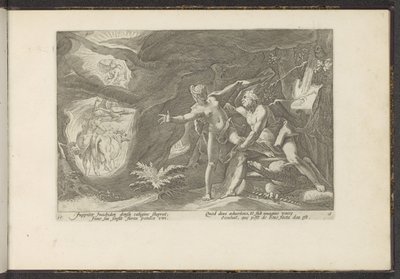Giove si approfitta di Io da Hendrick Goltzius (workshop of)